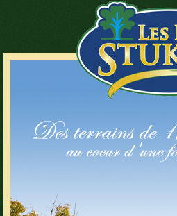 Terrains de 1,5 acres et plus en flanc de montagne � vendre � Eastman dans les Cantons de l'Est